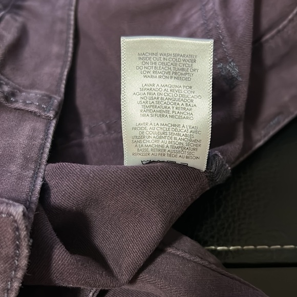 CAbi The Carpenter Cargo Utility Pants Deep Plum Purple Sz 2 - Picture 13 of 16